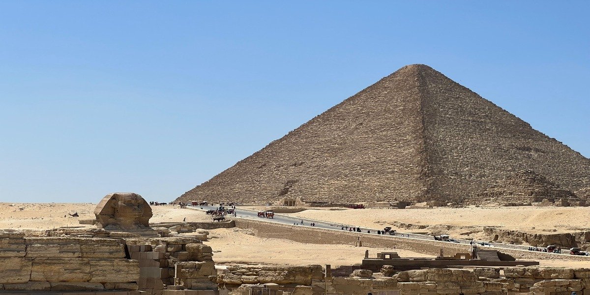 Camel Ride in Giza Pyramids photo